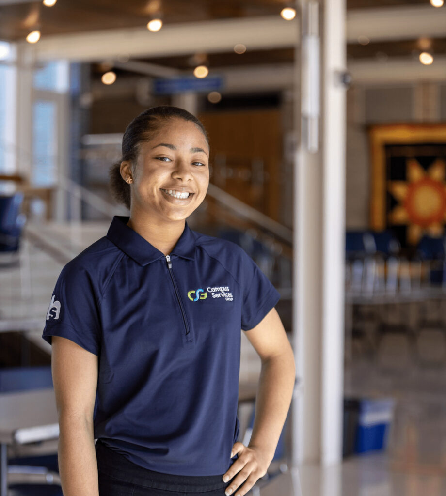 CSG Team Member posing and smiling for photo.